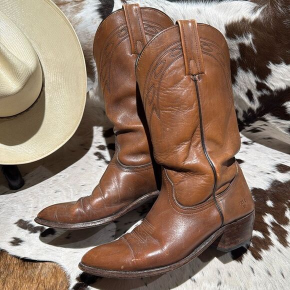 VTG Frye Western Boots A13 - Picture 1 of 13